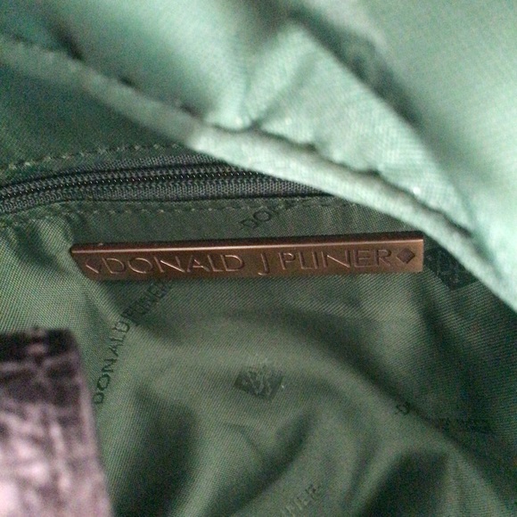 DONALD J. PLINER BLACK SUEDE SATCHEL - Picture 9 of 16